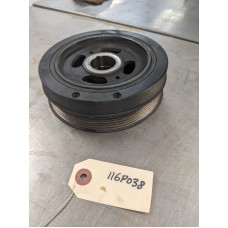 116P038 Crankshaft Pulley From 2010 Nissan Rogue  2.5  Japan Built
